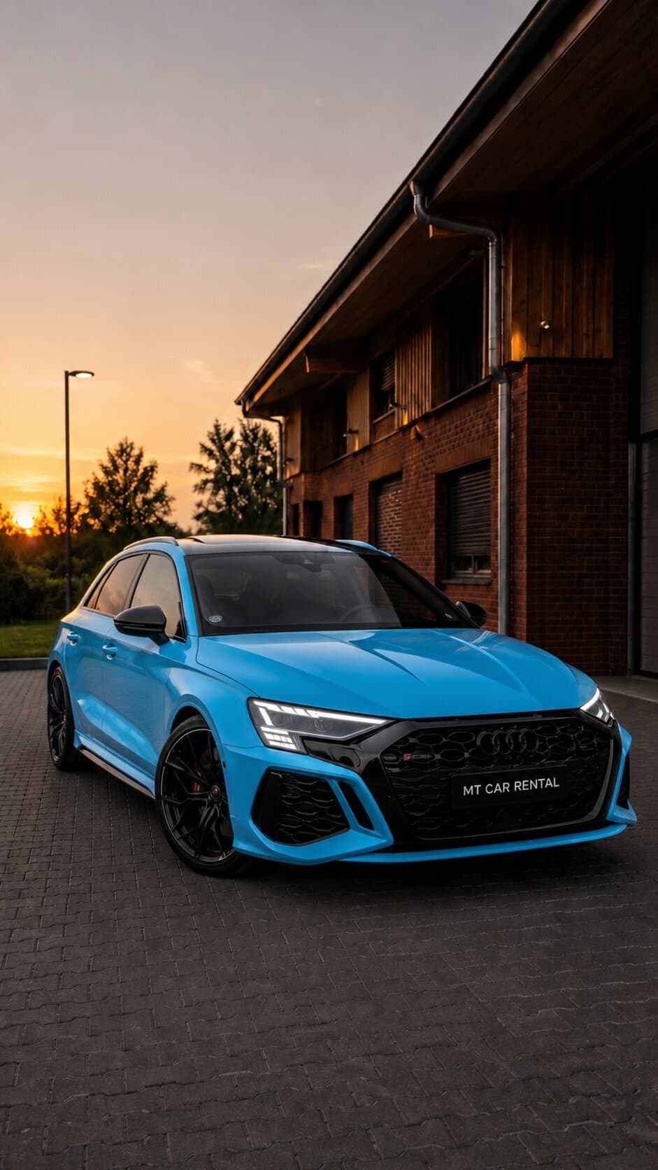 Audi RS3 Babyblauw