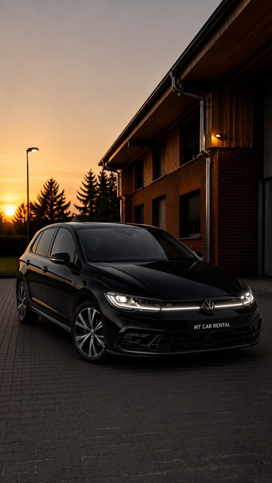 Volkswagen Polo R-Line Zwart
